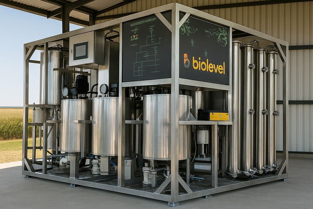 Usina móvel da Biolevel | Divulgação/Biolevel