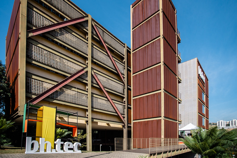 Fachada do BH-TEC durante a Vitrine | Crédito: Leandro Miranda/BH-TEC