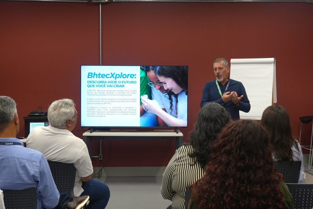 Marco Crocco, CEO do BH-TEC, anuncia BhtecXplore, novo programa de visitas do Parque