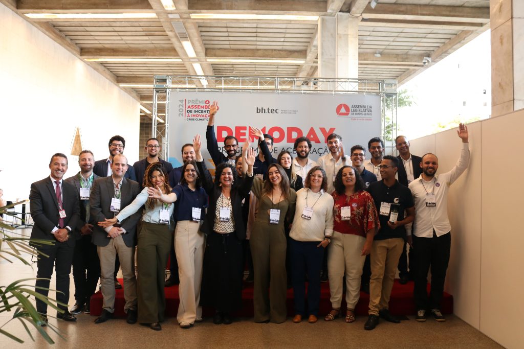 Fotos com os participantes do Prêmio ALMG