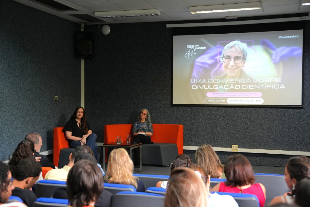 Luisa Massarani e Vanessa Fagundes debatem estratégias para a divulgação científica