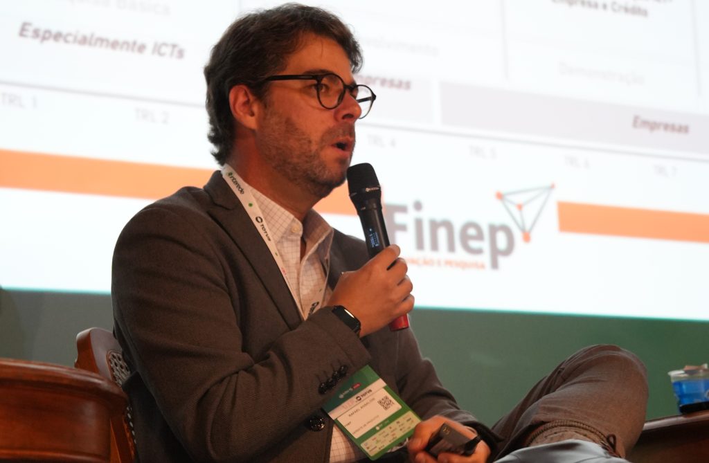 Rafael Ansaloni, da-Findep no painel do BH-TEC-durante Minas Summit 2026