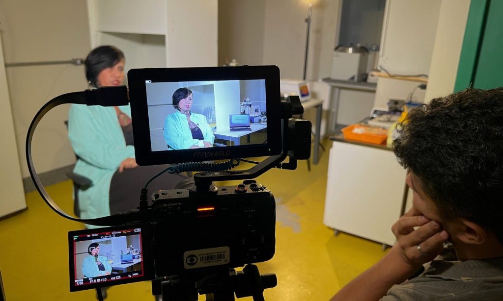 Gravação no laboratório da BioConsulting