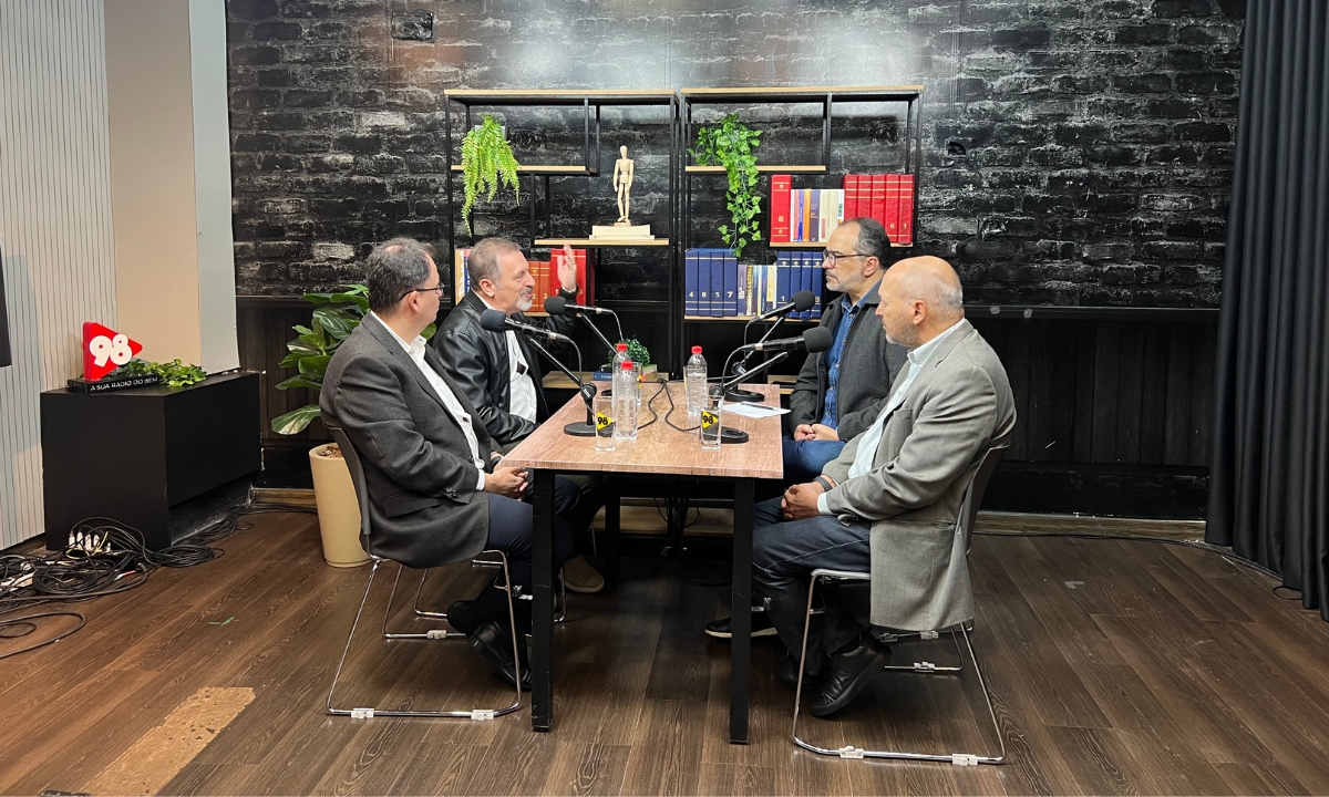 Presidente do BH-TEC, Marco Crocco, no programa Panorama da Rede 98